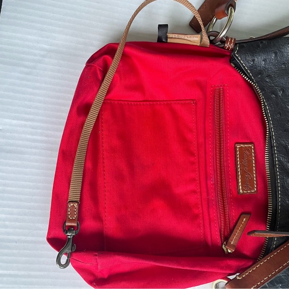 Dooney and Bourke ostrich crossbody bag - Picture 13 of 15